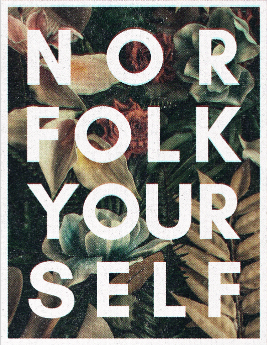 Norfolk Yourself |  Limited Fall Floral Print Tee