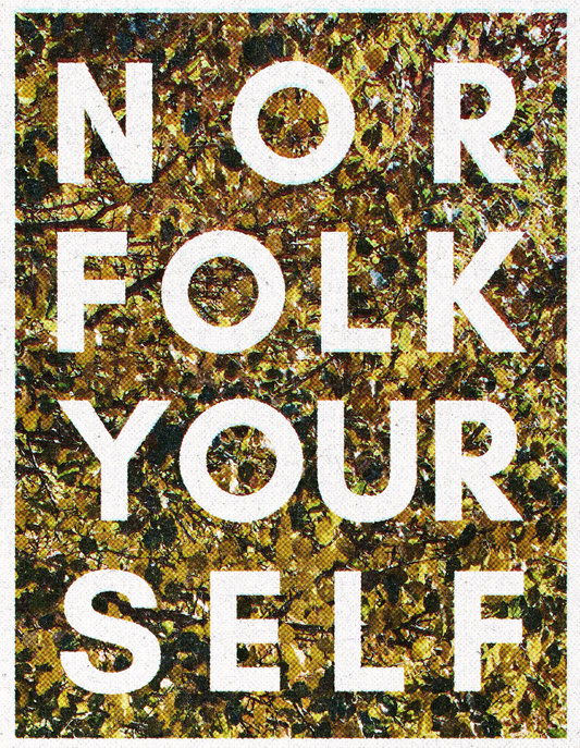 Norfolk Yourself | Limited Autumn Leaves Tee